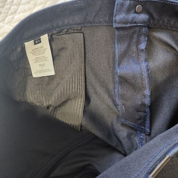 Vince black high rise jogger hem jeans - Picture 13 of 16